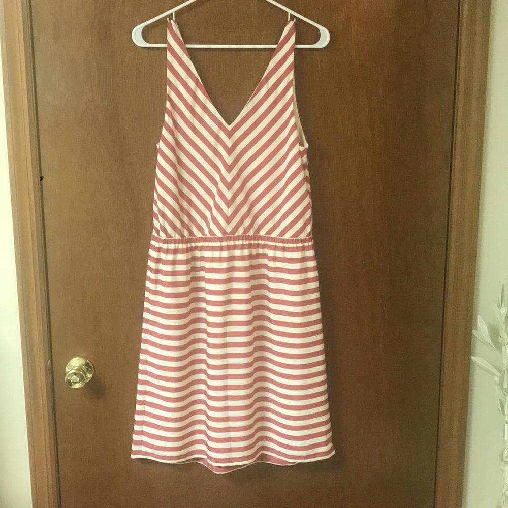 NWT Stripe Loft A-Line Dress